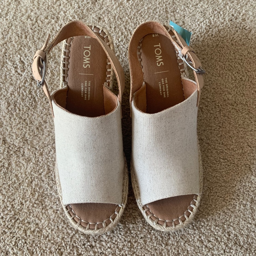 TOMS Monica Espadrille Wedge Sandal - Women's